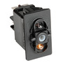 Αδιάβροχος διακόπτης με κάλυμμα διπλού LED IP56 Marina R II